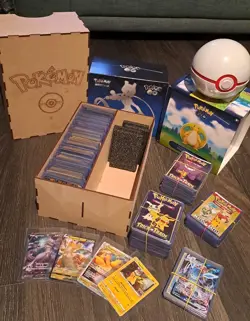 Pokemon Go Trading Card Collection (90% complete) plus extras - Image 1