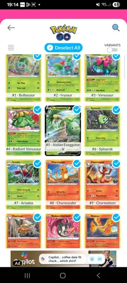 Pokemon Go Trading Card Collection (90% complete) plus extras - Image 5