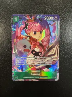 One Piece Card Game Perona (Alternate Art) OP12-034 SR English - Image 1
