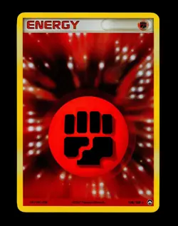 2006 Pokemon FIGHTING ENERGY Ex Power Keepers REVERSE HOLO Foil Set Card 108/108 - Image 2