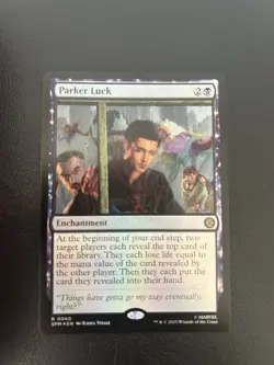 Parker Luck - (Foil) Mtg: Marvel's Spider-Man Rare 60 - Image 1