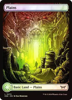 Foil Land Set (Full Art) [Duskmourn: House of Horror] MTG - Image 2