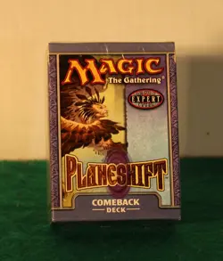 MTG Planeshift COMEBACK Deck--Factory Sealed--Plus BCW Deck Guards - Image 1