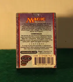 MTG Planeshift COMEBACK Deck--Factory Sealed--Plus BCW Deck Guards - Image 2