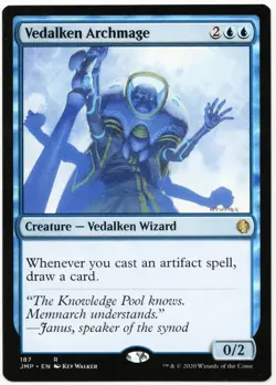MTG Vedalken Archmage #187 Jumpstart Regular NM/M - Image 1