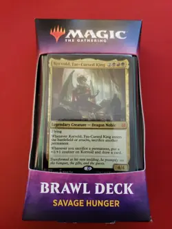 Savage Hunger & Faerie Schemes Sealed Brawl Decks MtG Korvold & Alela - Image 2