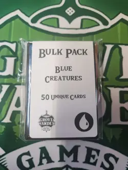 MTG Bulk Pack - 50 Unique Cards - Blue Creatures - Image 1