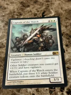 CAPTAIN OF THE WATCH Magic MTG M13 Core Set - Image 1
