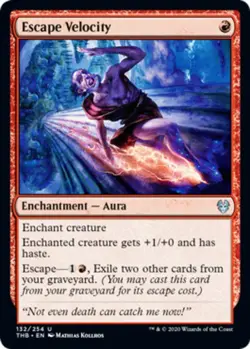 Escape Velocity Light Play, English Magic the Gathering MTG Theros Beyond Death - Image 1