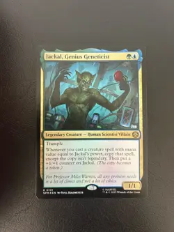 Jackal, Genius Geneticist - (Foil) Mtg: Marvel's Spider-Man Rare 131 - Image 1