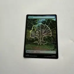 x4 Forest (0193) - Foil L MTG Marvel's Spider-Man M/NM, English - Image 1