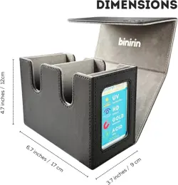 MTG Deck Box with 2 Commander Display Windows Double Deck Box for 280+ Single - Image 4