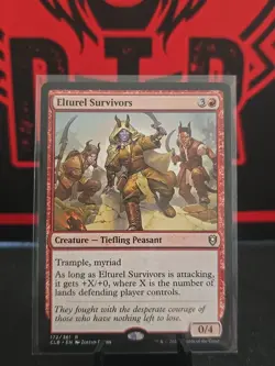 1x Elturel Survivors CLB Battle for Baldur's Gate MTG Magic the Gathering NM - Image 1