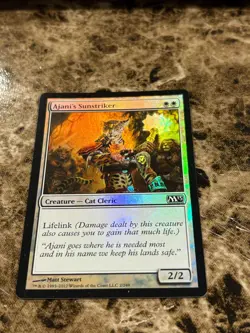 AJANI'S SUNSTRIKER Magic MTG M13 Core Set Foil - Image 1