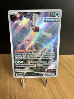 Pokemon TCG Iron Bundle Full Art Black Star Promo 066 SVP - Image 1