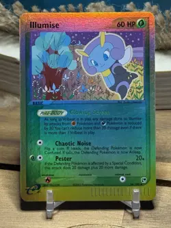 Pokemon TCG Illumise 38/100 Sandstorm eCard Reverse Holo Lightly Played - Image 1