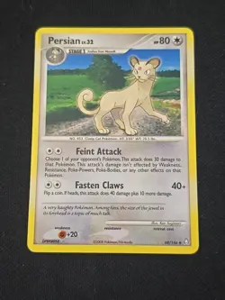 Persian 68/146 Legends Awakened Regular Pokemon TCG Light Played Condition - Image 1