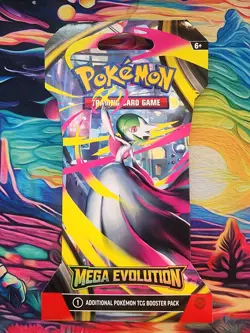 🔥Pokemon Mega Evolution Sleeved Booster Pack Random Art Factory Sealed - Image 2