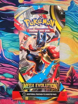 🔥Pokemon Mega Evolution Sleeved Booster Pack Random Art Factory Sealed - Image 3