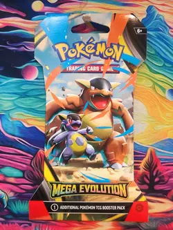🔥Pokemon Mega Evolution Sleeved Booster Pack Random Art Factory Sealed - Image 4