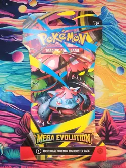 🔥Pokemon Mega Evolution Sleeved Booster Pack Random Art Factory Sealed - Image 5
