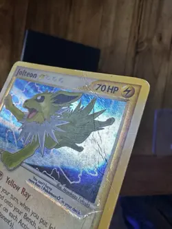 POKEMON TCG - POWER KEEPERS - JOLTEON GOLD STAR HOLO 101/108 HP+ - Image 5