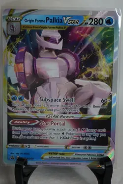 Origin Forme Palkia V SWSH253 and VSTAR SWSH254. Set of 2 Pokemon Promos - Image 3