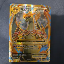 Pokemon TCG M Charizard EX (Full Art) 101/108 Evolutions Holo - Image 3
