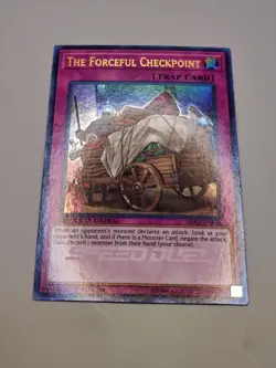 Yugioh - The Forceful Checkpoint SBAD-EN045 1st Edition Ultra Rare NM - Image 2