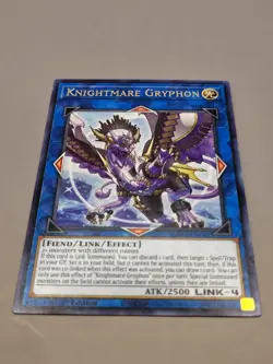 Knightmare Gryphon GEIM-EN041 Rare 1st Edition Genesis Impact Yugioh - Image 1