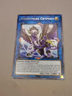 Knightmare Gryphon GEIM-EN041 Rare 1st Edition Genesis Impact Yugioh - Image 2