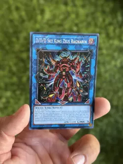 DOOD-EN049 D/D/D Sky King Zeus Ragnarok Secret Rare 1st Ed YuGiOh - Image 1