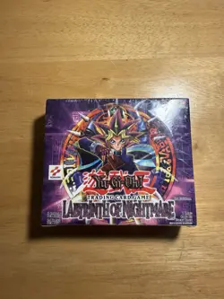 Yugioh Labyrinth of Nightmare 1ST EDITION Booster Box Brand New Sealed 24 Packs - Image 1
