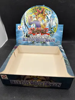(Empty) Yugioh! Legend Of Blue Eyes White Dragon Booster Box - LOB - Unlimited - Image 1