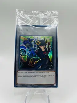 Yusei & Junk Warrior SEALED Token Promo Yugioh Tcg Doom Of Dimensions - Image 1