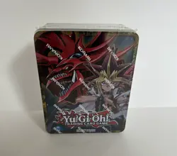 Yugioh! Yugi And Slifer Rare 2016 Mega Tin New Factory Sealed - Image 1