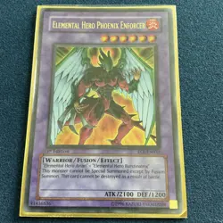 Elemental Hero Phoenix Enforcer EOJ-EN032 1st Ultimate Rare YuGiOh - Image 1