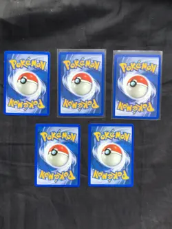 Pokemon Cards: Neo Genesis 5 Card 1st Edition Non-Holo Lot - Image 2