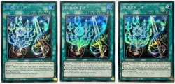 3 x MP23-EN241 Runick Tip - Secret Rare 1st Edition Near Mint YuGiOh Cards - Image 1