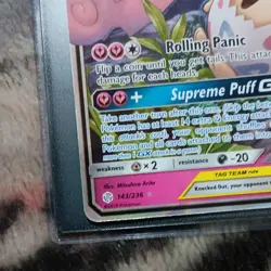 Pokemon Card - Togepi & Cleffa & Igglybuff GX 143/236 - Cosmic Eclipse - NM - Image 2