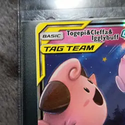 Pokemon Card - Togepi & Cleffa & Igglybuff GX 143/236 - Cosmic Eclipse - NM - Image 4