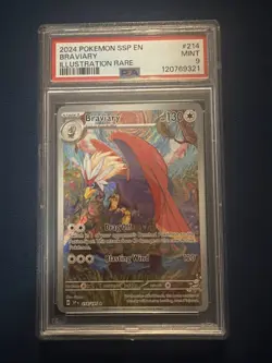Pokemon PSA Graded Card Lot - PSA 9, 8, 7; 6 Slabs Braviary, Ceruledge Espeon - Image 2