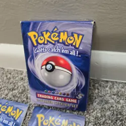 Pokemon Trading Card Game 2 Player Starter Set Base Set WOTC (NO HOLO) Open Box 742818060578 - Image 2