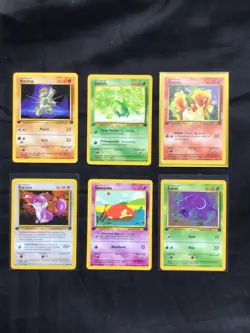 Pokemon Cards: 1st Edition Team Rocket 12 Card Non-Holo Lot - Image 3