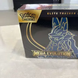 Pokemon Trading Card Game TCG Mega Evolution Elite Trainer Box ETB Lucario NEW - Image 2