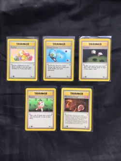 Pokemon Cards: 1st Edition Fossil 22 Card Non-Holo Lot - Image 5