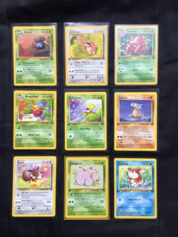 Pokemon Cards: 1st Edition Jungle 20 Card Non-Holo Lot - Image 1
