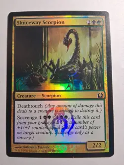 Sluiceway Scorpion FOIL Return to Ravnica NM Black Green Common CARD ABUGames - Image 1