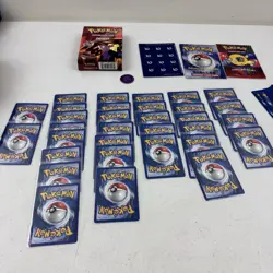 Pokemon GIOVANNI Theme Deck WOTC Complete Gym Challenge Cards TCG Coin Manual 742818062282 - Image 2