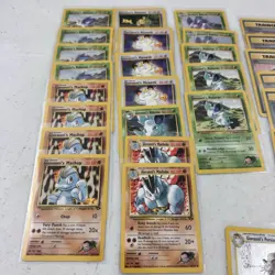 Pokemon GIOVANNI Theme Deck WOTC Complete Gym Challenge Cards TCG Coin Manual 742818062282 - Image 4